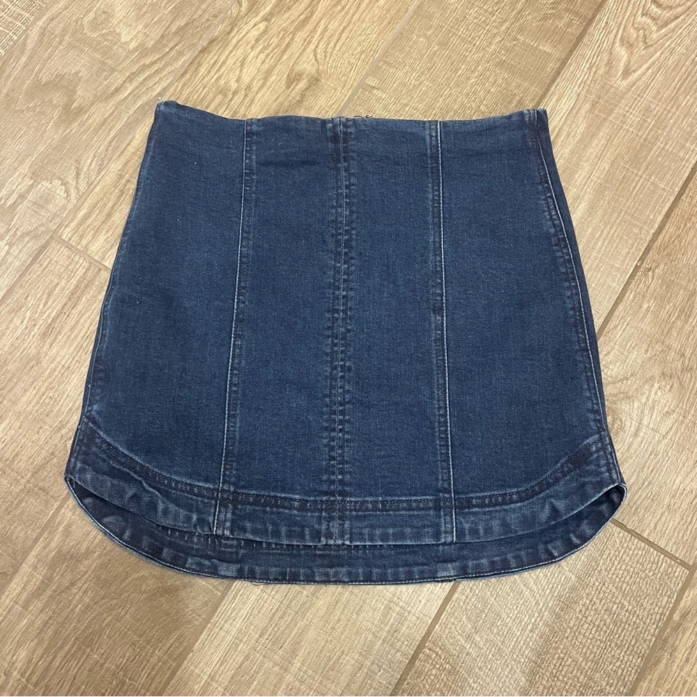 Altar’d State Denim Mini Skirt